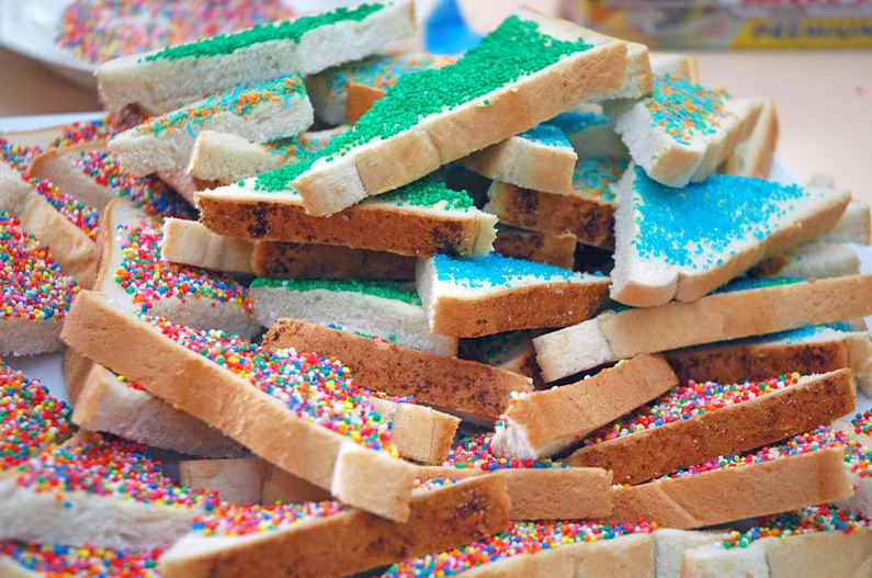 a Fairy Bread