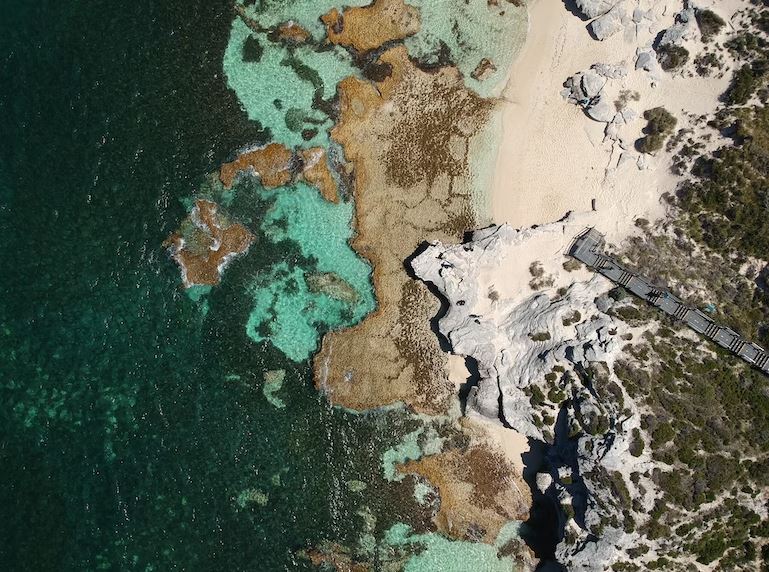 Rottnest island beach