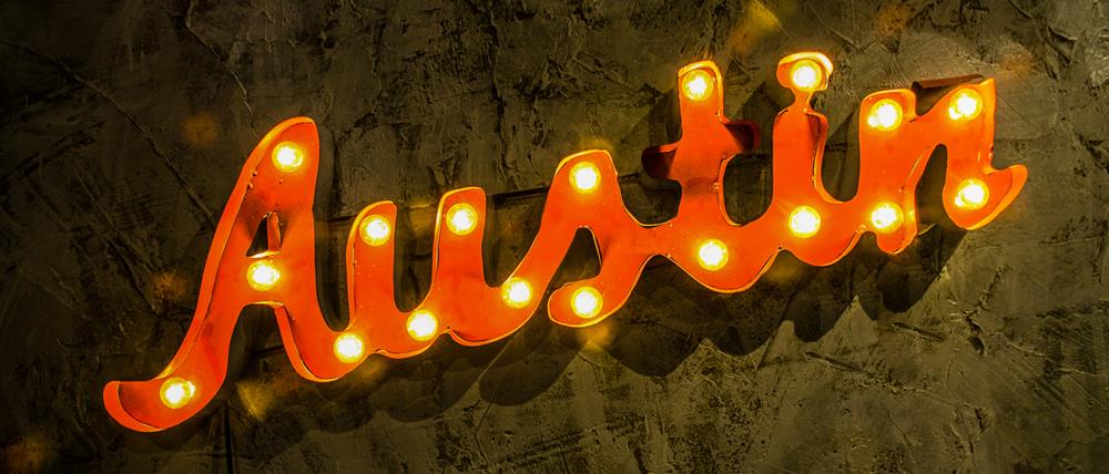 Austin, Texas marquee sign
