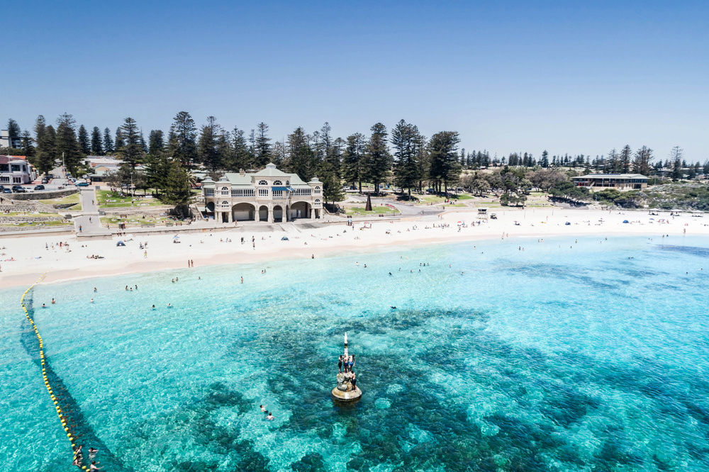 Summer swims at Cottesloe